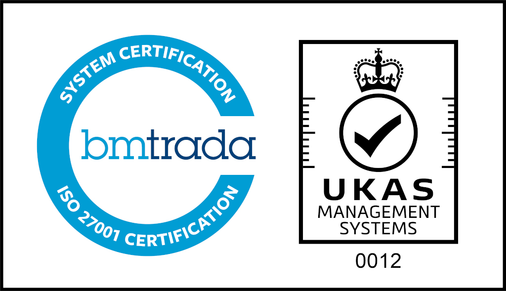 ISO2701 BM Trada certification logo