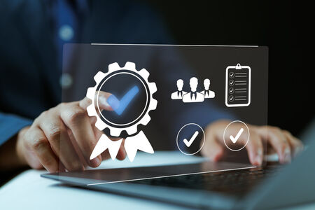 A technical picture representing standards and compliance to them