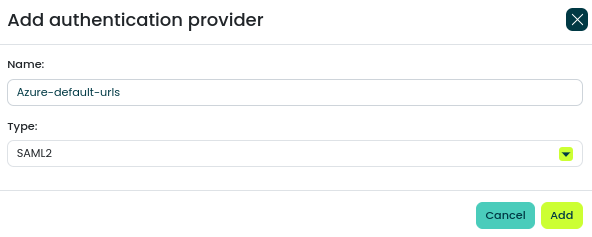 Simplelists Add Authentication Provider