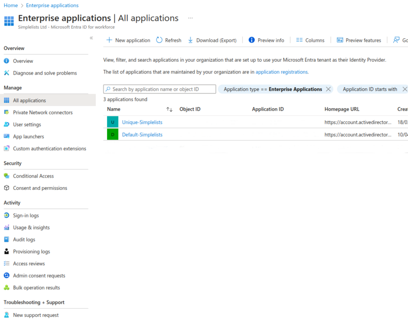 Enterprise Applications